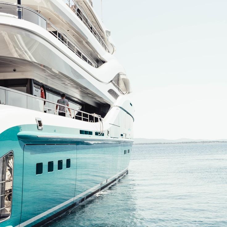 Evening festivities at sea